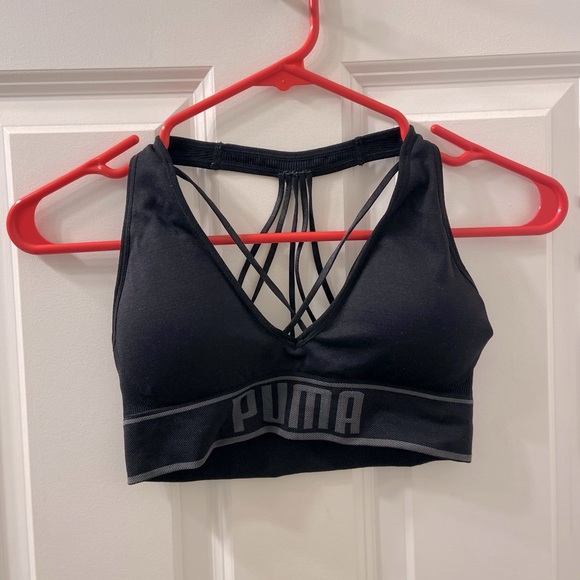 Puma Other - Puma | Black Strappy Sports Bra
